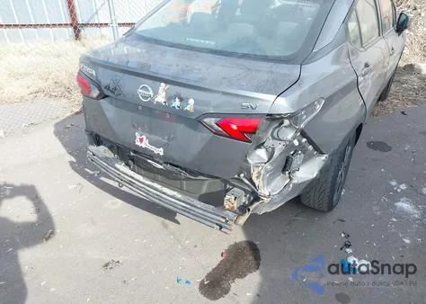 2021 Nissan Versa Sv Xtronic Cvt from USA, damaged, VIN 3N1CN8EV2ML834073